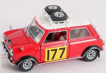 Franklin Mint Mini Cooper Rallye Monte Carlo 1967 Metallmodell (5091)
